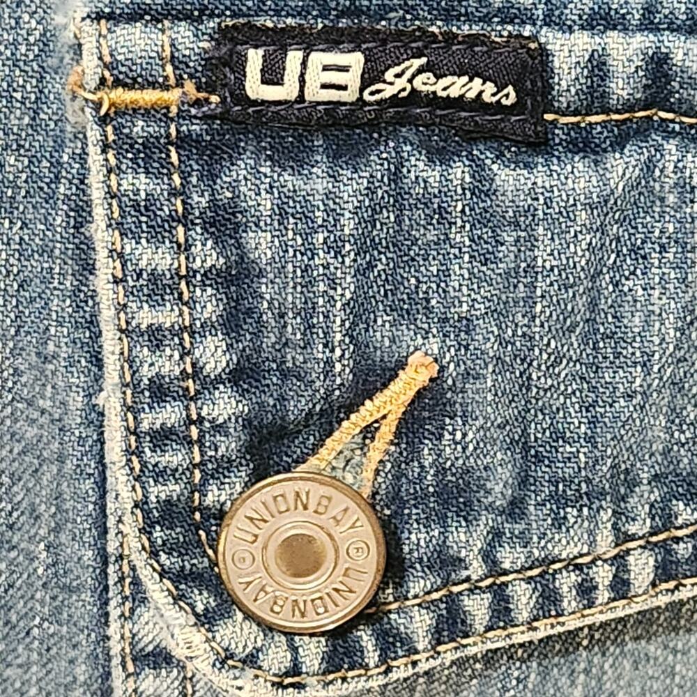 Men's DIY Child's Play 2 Chucky Good Guy Costume Overalls Union Bay Sz Large - Picture 7 of 8